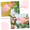 4-Pack 250 mL Eyelash Washing Bottles with Curved Nozzle, Pink PE view 3