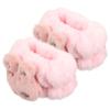 Pink Coral Fleece Face-Washing Wristbands, 1 Pair view 1