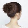 GWAWG Messy Bun Short Curly Ponytail Extension, Synthetic Hair Scrunchie Hairpiece with Clip and Drawstring (4-30) view 4