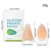 Y-Shaped Toe Concealers, Silicone Protective Pads, Soft and Comfortable, 9.6 cm, for Swimwear view 4