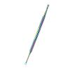 Double-Sided Stainless Steel Cuticle Pusher and Nail Cleaner Set view 1