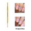 Double-Sided Stainless Steel Cuticle Pusher and Nail Cleaner Set view 2
