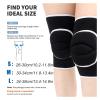 WWPMNQD Knee Support, 1 Pair, Soft Sports Knee Pads for Dancers, Volleyball, Football, Dance, Tennis, Running, Cycling and Workouts (Blue, S) view 4