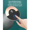 SXTYYH 3-in-1 Electric Meridian Massage Brush with Adjustable Vibrations, White view 4