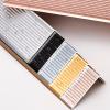 XDAPILMER Aluminum Stair Edge Protector, Self-Adhesive, Black, 90 cm, 30 × 20 mm view 1