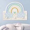 micasia Children's Coat Rack, Space Sky Design, Rainbow Motif, Made in Germany, 1122 (40 x 30 cm) view 2