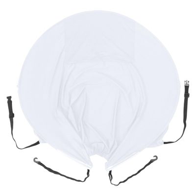Baby Stroller Sun Shade, White