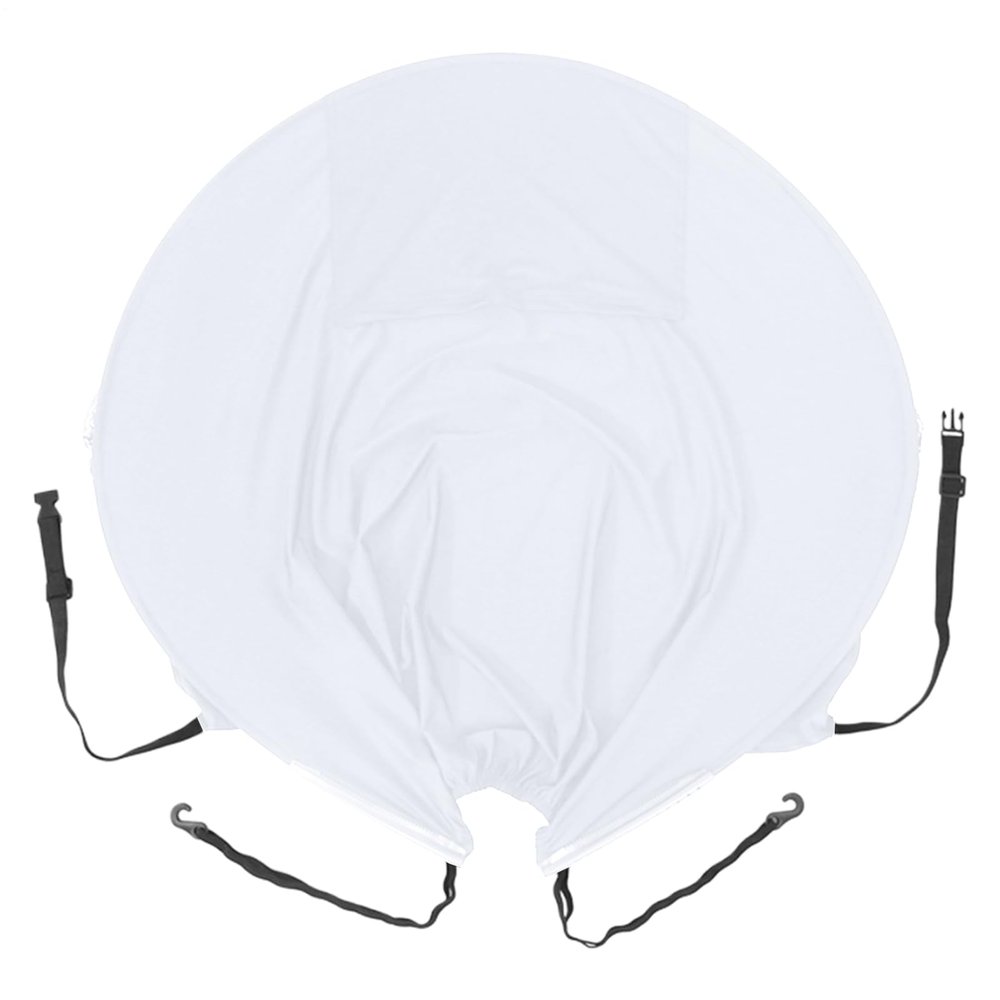 Baby Stroller Sun Shade, White