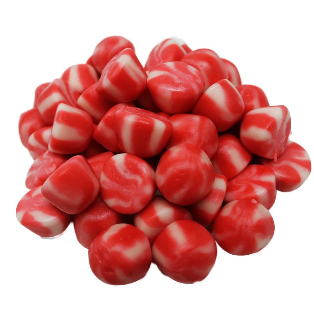 Jelly Tops Strawberry Cream Gummy Kisses, Halal, 300 g