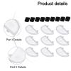 Gdfnmogo Water Fountain Filters for HomeRunPet WF20/CF20, 9 Filters + 9 Sponges view 4