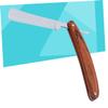 VICASKY 2-Piece Vintage Steel Razors with Wooden Handles view 2