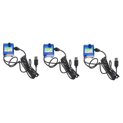 DIYEAH 3-Piece Pet Water Pump Set, Blue