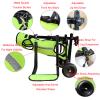 Weyot Dog Wheelchair for Hind Legs, Green, XS view 3