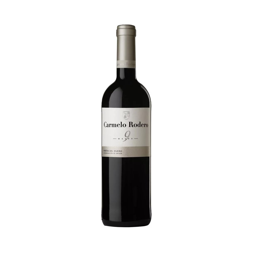 CARMELO RODERO Roble Red Wine with D.O. Ribera del Duero, 75 cl Bottles, Pack of 4