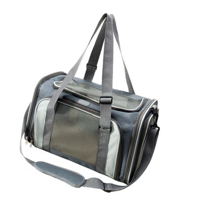 Yardwe Large Breathable Oxford Fabric Cat Carrier Bag, Portable, Shape-Retaining and Comfortable for Outdoor Use and Travel