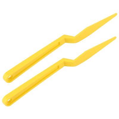 Homoyoyo 2-Pack Yellow Plastic Squeegee for Vehicle Wrapping