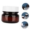 VALICLUD 4-Piece Cosmetic Jars with Lids, Empty Cream and Sample Jars, Reusable Lotion Containers for Travel and Camping view 2