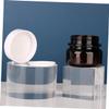 VALICLUD 4-Piece Cosmetic Jars with Lids, Empty Cream and Sample Jars, Reusable Lotion Containers for Travel and Camping view 3
