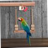 VILLFUL Wooden Parrot Toy view 4