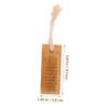 Double-Sided Bamboo Nail Brushes, 2 Pieces view 2