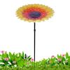Flower-Shaped Metal Bird Feeder view 1