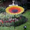 Flower-Shaped Metal Bird Feeder view 4