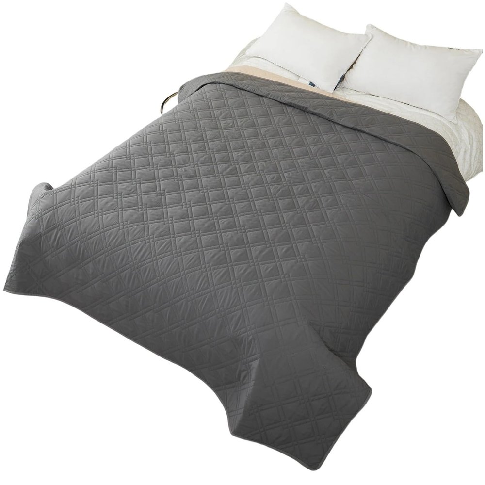 Waterproof Dog Bed Cover with Silicone Rubber Backing