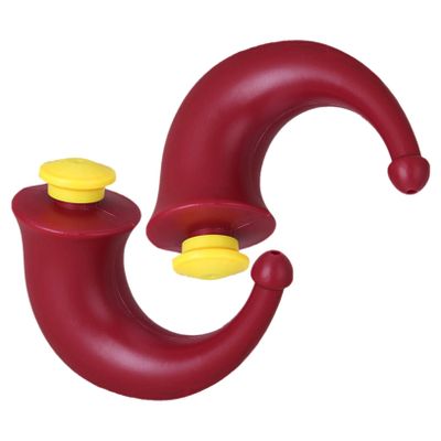 Nasal Rinse Bottles, 2-Pack, Plastic, Red, Portable and Reusable