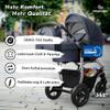 Bergsteiger Capri 3-in-1 Travel System with Bassinet, Seat and Infant Car Seat view 2