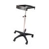Salon Trolley with Tray, Adjustable Height, PP and Stainless Steel view 1