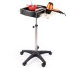 Salon Trolley with Tray, Adjustable Height, PP and Stainless Steel view 4
