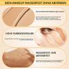 2-Piece Waterproof Body Makeup, Body Coverage Perfector for Legs, Wheat & Brown No. 3 view 3