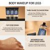 2-Piece Waterproof Body Makeup, Body Coverage Perfector for Legs, Wheat & Brown No. 3 view 4
