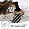 Toyvian 4-Piece U-Shaped Reinforcement Grooves for Baby Gates and Pet Enclosures view 3