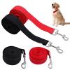 2-Pack Dog Training Leash, 3M Long with Metal Hook view 1