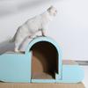 huanglyc-232 Cat Scratching Tree, Cloud-Shaped Scratch Pad, Drill-Mount Type view 3