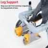 Adjustable Dog Wheelchair for Rear Legs, 2-Wheel Mobility Aid, Size M view 4