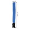NDNCZDHC 27.6 x 3 in Horse Tail Bag with Fringe Design, Blue view 2