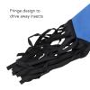 NDNCZDHC 27.6 x 3 in Horse Tail Bag with Fringe Design, Blue view 4