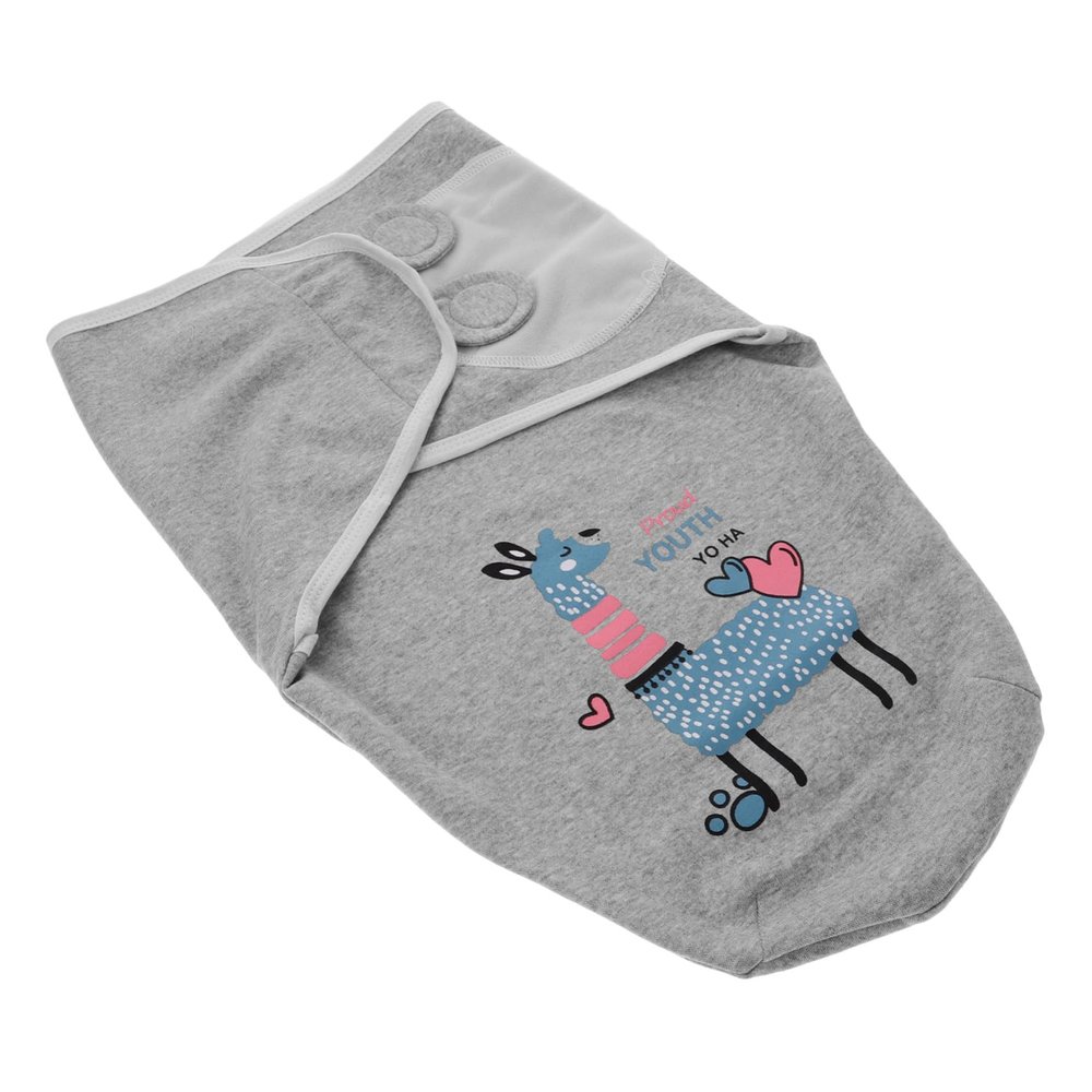 Kisangel Cotton Swaddle Blanket, 53 x 73 cm, for Newborns