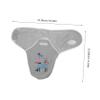 Kisangel Cotton Swaddle Blanket, 53 x 73 cm, for Newborns view 2