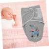 Kisangel Cotton Swaddle Blanket, 53 x 73 cm, for Newborns view 3