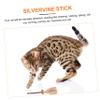 ifundom 3-Pack Silvervine Teeth-Cleaning Sticks for Kittens, Natural Silvervine Cat Toys view 4