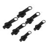 Veemoon 6-Piece Universal Detachable Zipper Pull Set, POM and Zinc Alloy view 1