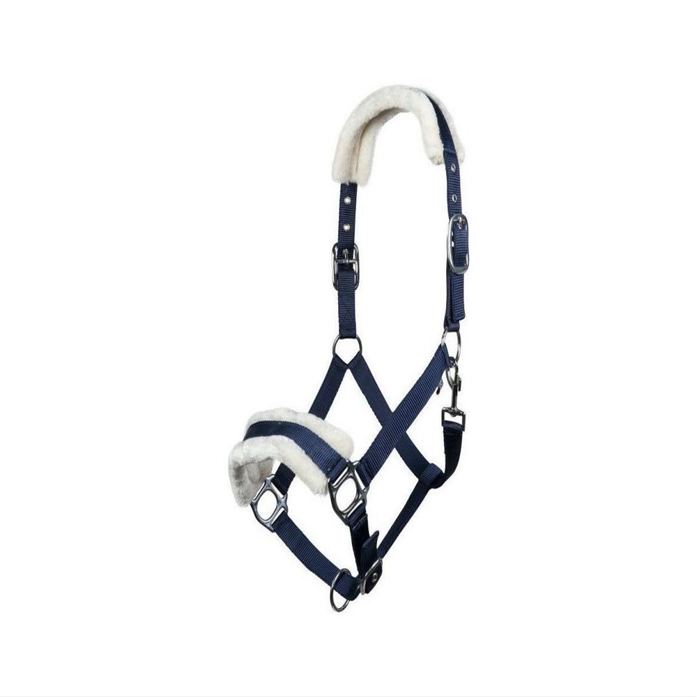HKM Teddy Style Halter, Night Blue, Warmblood