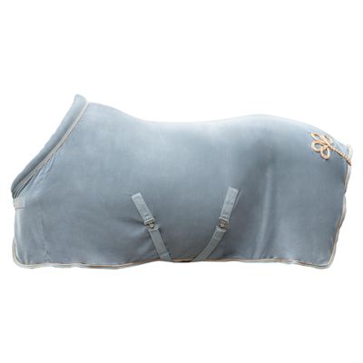 HKM Rosegold Glamour Style Sweat Rug, Gray/Rose Gold, 165