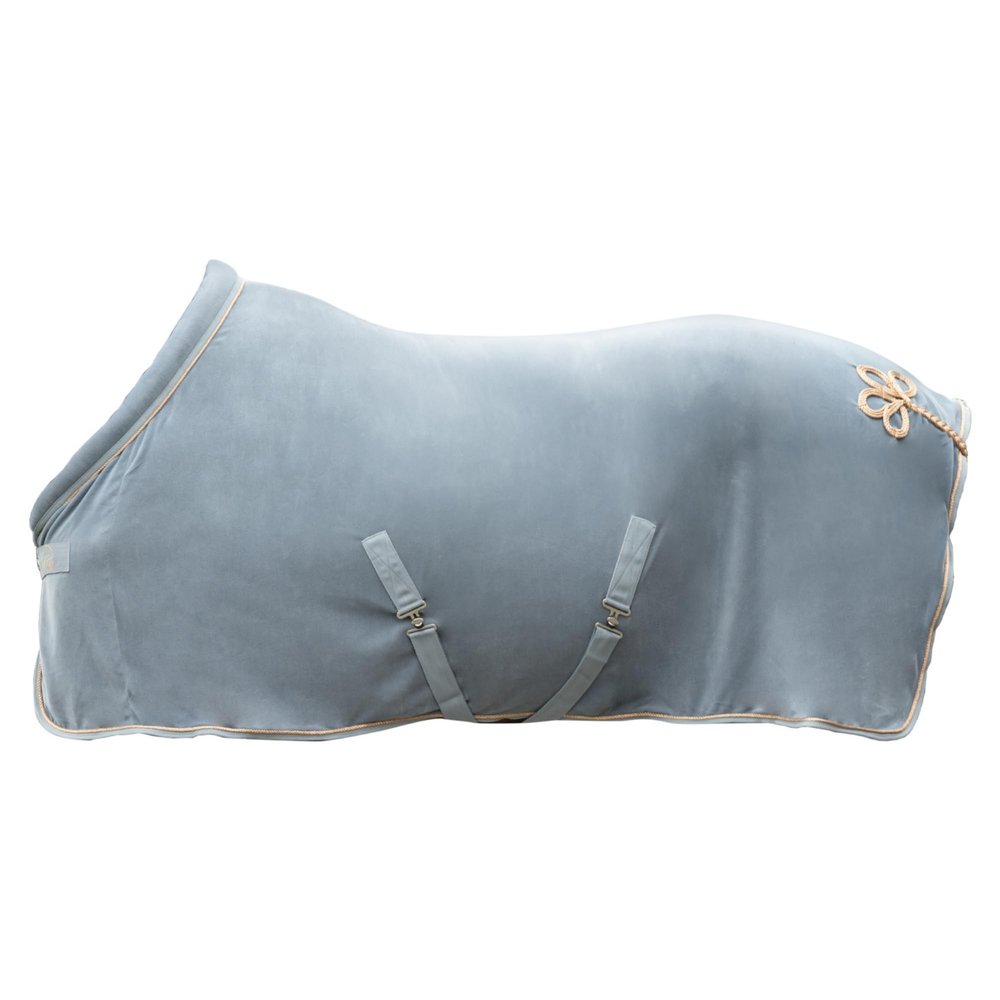 HKM Rosegold Glamour Style Sweat Rug, Gray/Rose Gold, 165