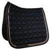 HKM Rosegold Glamour Style Saddle Pad, White, Pony view 2