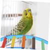 UPKOCH Acrylic Parrot Arch Ladder with Matte Surface view 3