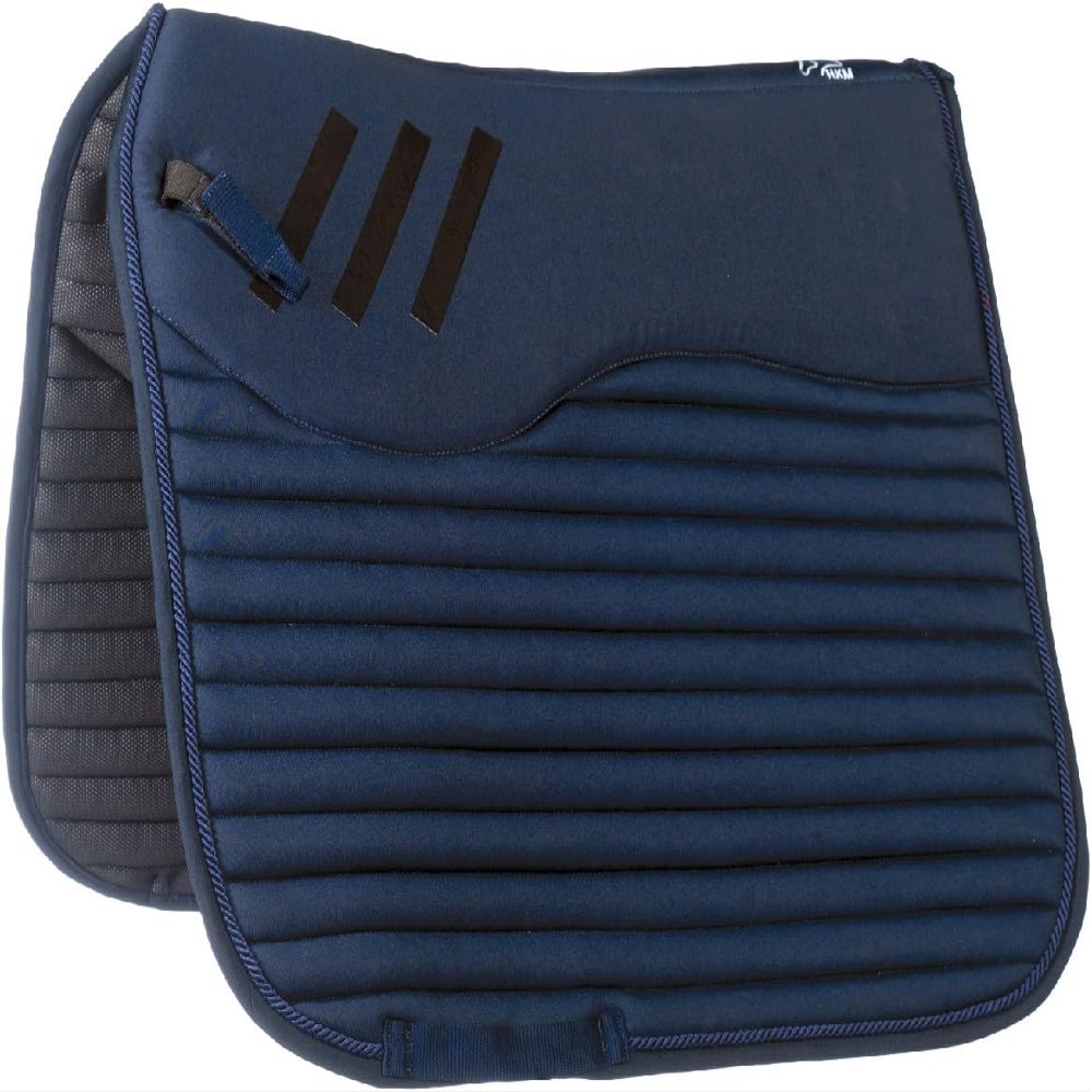 HKM Samantha Saddle Pad, Dark Blue, Dressage